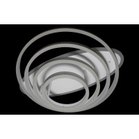 Светодиодные люстры потолочные светильники с пультом Linisoln 55016-4 WH