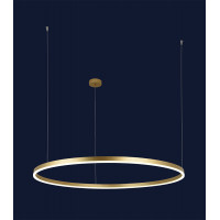Люстра led светильник кольца подвесная Levistella 918LP450-1 GD 1000MM