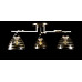 Люстра с плафонами  L6035/3 (AB+BLK) Splendid-Ray
260758