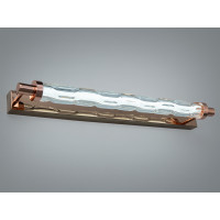 Бра Diasha Loft золото LED 14W хвилясте скло Diasha 9626/L