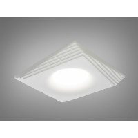 Універсальний, гармонійний, квадратний точковий світильник серія "Аluminium", білий Diasha QXL-1735-A1-WH
