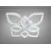 Стельова LED люстра біла 102 Вт пульт димер Diasha 2599/4+4WHLED3colordimmer Стельова LED люстра біла 102 Вт пульт димер Diasha 2599/4+4WHLED3colordimmer