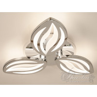 Люстра в спальню потолочная светодиодная с пультом и ночником Diasha 8092/3LED3colordimmer