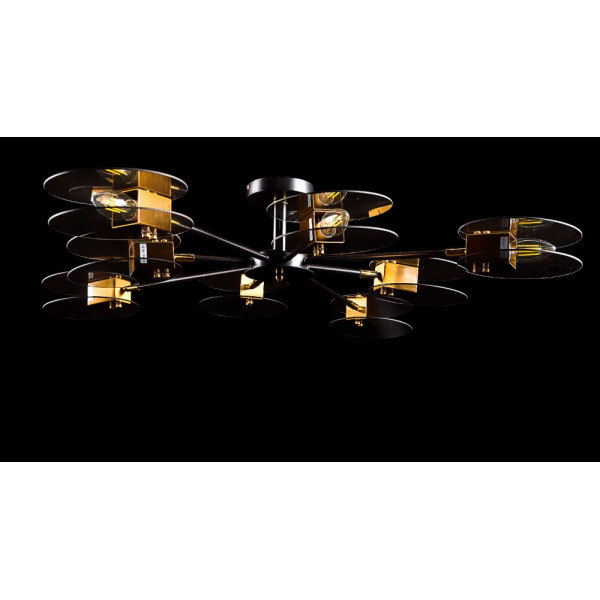 Люстра с плафонами  L89346/8 (COPPER+BK+GREY) Splendid-Ray
230077