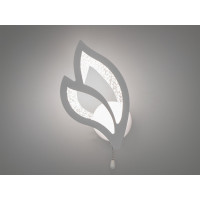 Витончений світлодіодний світильник для спальні, 17W, білий Diasha 2455/1WH