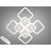 Cветодиодная люстра под потолок Diasha A8190/4+4WH LED 3color dimmer 
