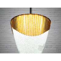 Красива світлодіодна підвісна люстра в стилі модерн, 20W, золото Diasha F6001/1CF