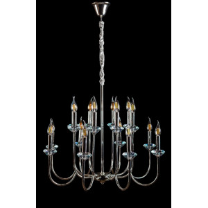 Люстра свеча L9048/8+8 (SILVER) Splendid-Ray
405935