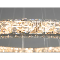 Подвесная люстра 66W, хром Diasha 7201-8W/580+400+200HR