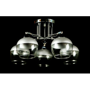 Люстра с плафонами  L6010/5 (CR+BLK) Splendid-Ray
260739