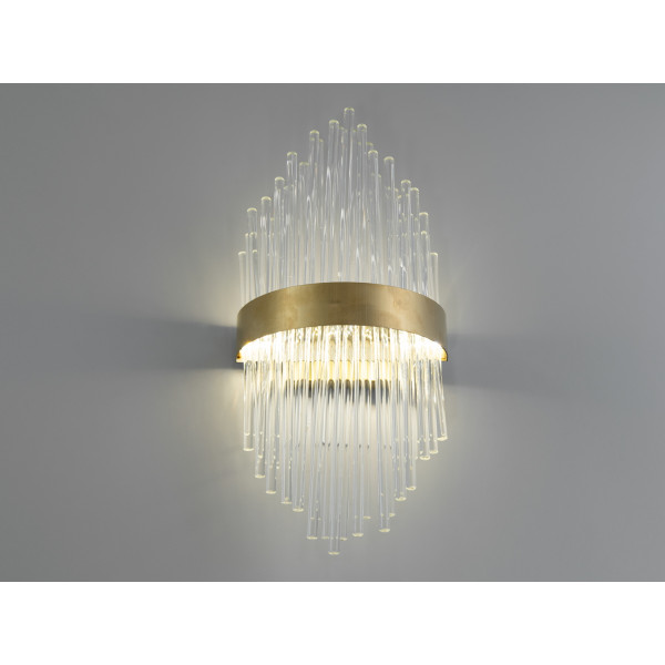 Настінний світлодіодний приліжковий світильник для спальні,18W, бронза Diasha 839/2BR Настінний світлодіодний приліжковий світильник для спальні,18W, бронза Diasha 839/2BR