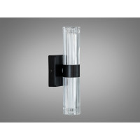 Вишуканий чорний світлодіодний настінний світильник бра, 6 Вт Diasha 9151-ABK