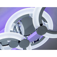 Стельовий світильник Diasha HA8022-2+2HRLED3 хром три LED кільця Diasha HA8022/2+2HRLED3colordimmer