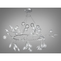 Подвесная декоративная люстра светлячек 54 лампочкии Diasha Y889-54CSL