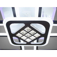 Люстра потолочная с пультом управления 125W Diasha A8190/4+1BKLED3colordimmer