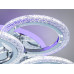 Люстра стельова LED Diasha хром 8 кілець 92Вт Diasha A8180/4+4HRLED3colordimmer Люстра стельова LED Diasha хром 8 кілець 92Вт Diasha A8180/4+4HRLED3colordimmer