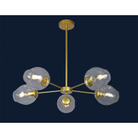 Люстра молекула Levistella 7526039-5 GD+CL