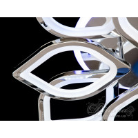 Cветодиодная люстра потолочная с пультом Diasha S8073/4+4HR LED 3color dimmer 