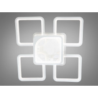 Лед люстра с диммером Diasha 8060/4+1WH dimmer