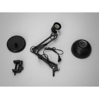 Настільна лампа Pixar для робочого місця, чорна Diasha 810BK