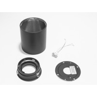 Накладний точковий світильник, чорний Diasha QXL-18086-R-BK