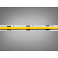 LED стрічка 5В з USB, 120 діодів на метр, 8мм, теплий Diasha P5-COB-320-WW-20-8