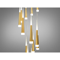 Лед люстра в зал 60W Diasha 3002/15