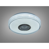 Стельова люстра біла 45 Вт з Bluetooth колонкою та підключенням до розумного будинку Diasha DB-8305/260RGB+MP3+TUYA