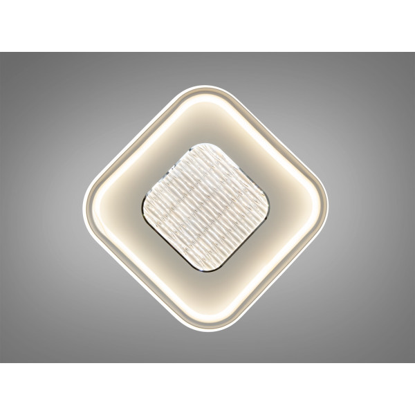 Світлодіодний стельовий світильник сірий 34Вт CCT Diasha 12476B