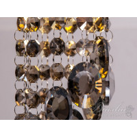 Точковий світильник із кришталевими підвісками Diasha 6016EGD-SM