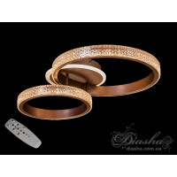 Люстра потолочная светодиодная Diasha 6010/2CF Люстра потолочная светодиодная Diasha 6010/2CF