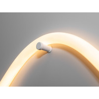 Сучасний світлодіодний світильник Шланг, 18W, хром Diasha SY9601-CH