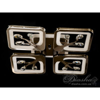 Люстры светодиодные с пультом Diasha S8157/4BHR LED 3color dimmer 