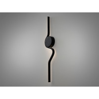 Ультрасучасне, модне світлодіодне бра потужністю 20 Вт, чорний Diasha 9093/600BK