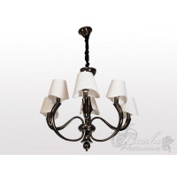 Люстра в зал с абажуром Diasha 19041/6BHR