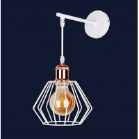 Настенные светильники бра в стиле loft Levistella 756WPR108F2-1 WH RG