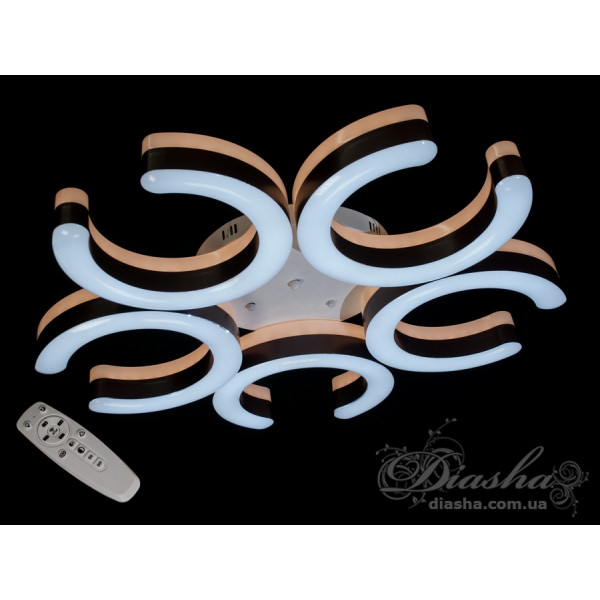 Витончена стельова люстра Diasha 9098/5