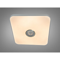 Смарт LED люстра біла 80 Вт RGB з Bluetooth Diasha DB-8501B/500x500RGB+MP3