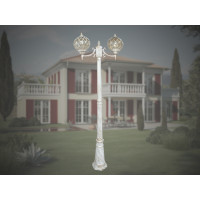 Уличный столб садовое освещение Diasha DJ070-M/2WH