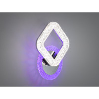 Привабливий Led світильник з кольоровою підсвіткою, 20W, золото Diasha 2205/1HR