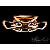 Люстры светодиодные Diasha 8118/4+4BHR LED 3color dimmer  