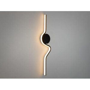 Ультрасучасне, модне світлодіодне бра потужністю 20 Вт, чорний Diasha 9093/600BK