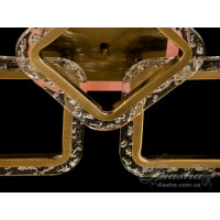 Светодиодная люстра Diasha QX2517/6+2S BR LED 3color dimmer 