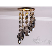 Точковий світильник із кришталевими підвісками Diasha 6016EGD-SM
