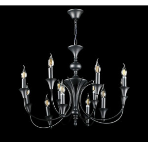 Люстра свеча LK905/8+4 (SBK) Splendid-Ray
230144