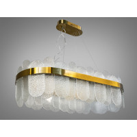 Підвісна кришталева люстра Diasha 803-800x300SGD золото LED 130 Вт Diasha 803/800x300SGD