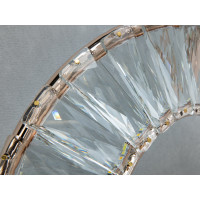 Настінний кришталевий LED бра 42 Вт золото Diasha 548/1G