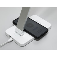 Світлодіодний сенсорний настільний світильник з usb зарядкою, 5 Вт Diasha A855SLwirelesscharge