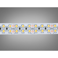 LED стрічка 24в, 240 діодів на метр, 15мм, теплий+холодний Diasha N24-2835-240-CW+WW-20-15