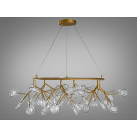 Декоративная люстра в зал 54 лампочкиочки  Diasha Y887-54CGD